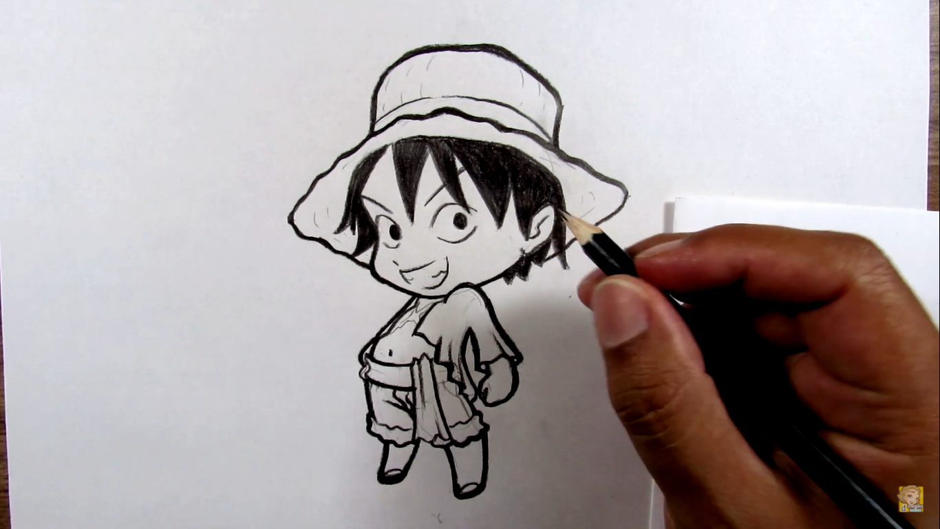 luffy png desenho